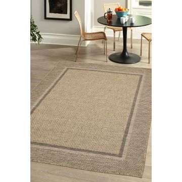 Natural Summer Indoor/Outdoor Flatweave Rug - Medium
