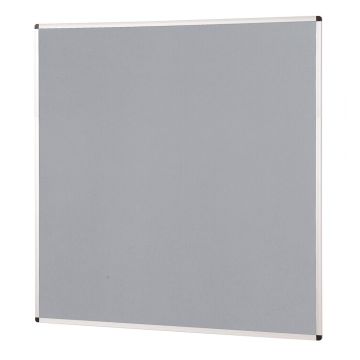 Noticeboard Aluminium Frame 1200 x 1200mm - Grey