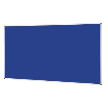 Noticeboard Aluminium Frame 2400 x 1200mm - Blue