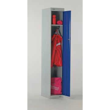 1 Door Locker with Deadlock - Nest of 1 - Light Grey