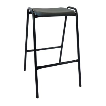 Stacking Classroom Stools - Grey - 660mm