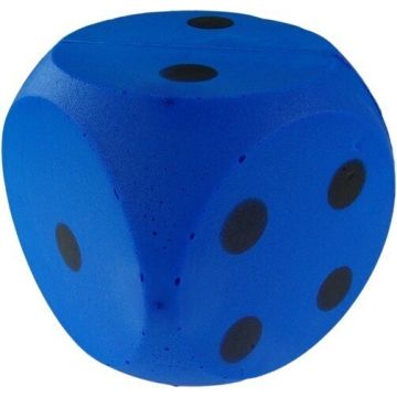 Soft Foam Dice Blue