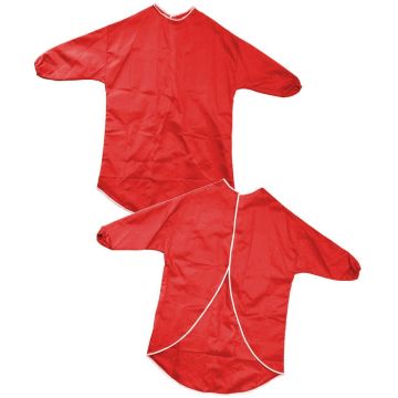 Nylon Play Apron - 70cm - Red - Pack of 5