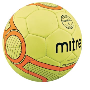 Mitre Expert Handball - Size 2 - Yellow/Orange