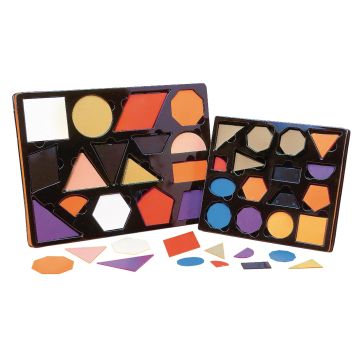 Geometric Plane Shapes 50mm Side - Set 1