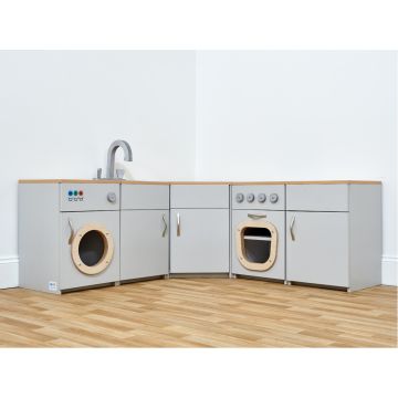 Role Play Contemporary 5pc Kitchen - Grey