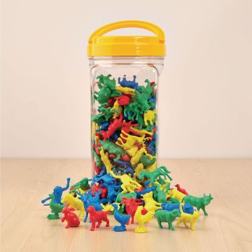 Animal Counters in Tub - Pack of 192