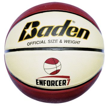 Baden Enforcer Basketball - Size 7 - Tan/Cream