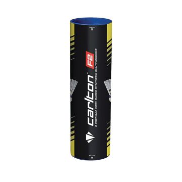 Carlton F2 Shuttlecocks - White Medium - Pack of 6