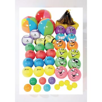 Value Bag of Balls - Assorted - Pack of 42