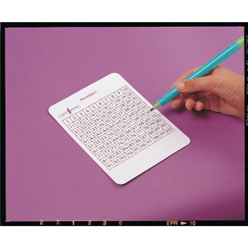 Write-On/Wipe-Off 100 Squares - Pack of 35
