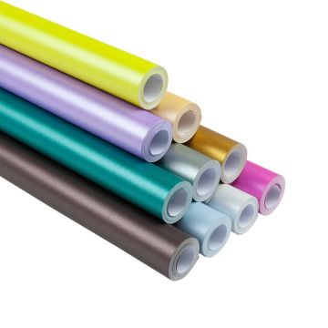 Pearlescent Display Roll 700mm x 4m Assorted - Pack of 10