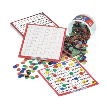 Pupil Dry -Wipe Boards and Tub of Counters Classpack