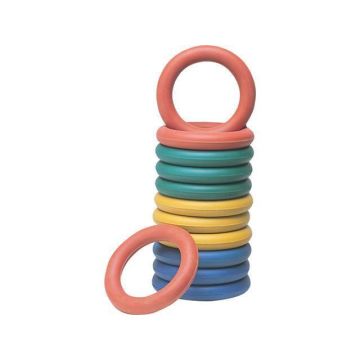 Rubber Quoits Team Colours - Pack of 4
