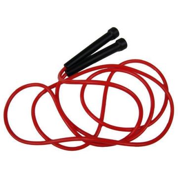 Plastic Skipping Rope Red 11ft With Handle - Pack of 10