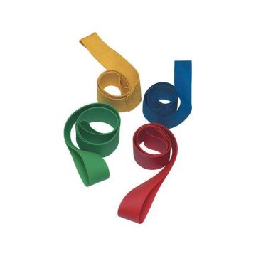 Plastic Team Band - Red - Pack of 10