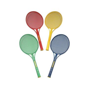 Short Tennis Rackets Team Colours - Pack of 4