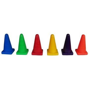Felxible Cones 4ins - Pack of 6