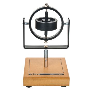 Gyroscope - Wooden Fitted on a Wooden Base