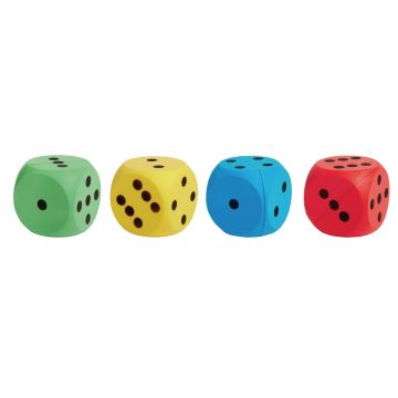 Foam Dice - Blue