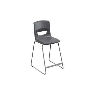 Postura+ One Piece High Chair - Slate Grey - 14-16 years