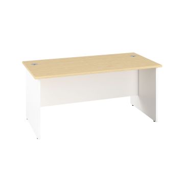 Panel Plus Rectangular Desk Maple 1200mm