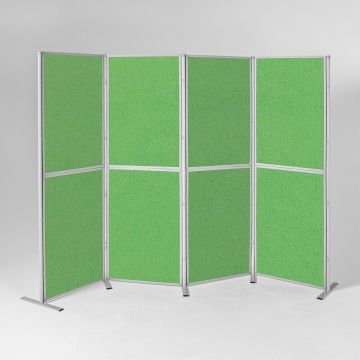 Pole And Panel Kit 6 Panel Elevated - Apple Green