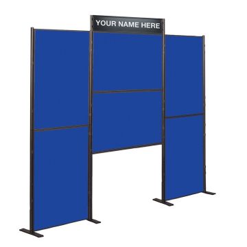 Pole And Panel Kit 6 Panel Elevated - Blue