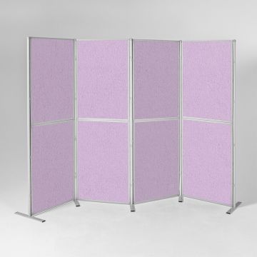 Pole And Panel Kit 6 Panel Elevated - Lilac