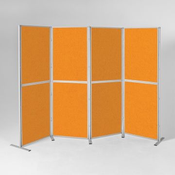Pole And Panel Kit 6 Panel Elevated - Orange