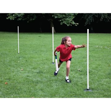 Rounders Post and Base Set - White 