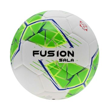 Fusion Sala Futsal Football 2024- White/Green/Yellow- Size 4