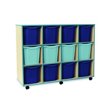 Jewel 12 Jumbo Unit with Trays - Blue