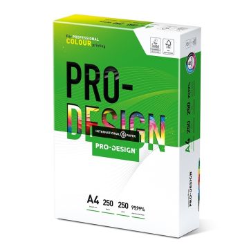 ProDesign Smooth Colour Laser Paper A4 250gsm White - Pack of 250