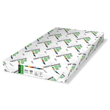 ProDesign Smooth Colour Laser Card SRA3 280gsm White - Pack of 125