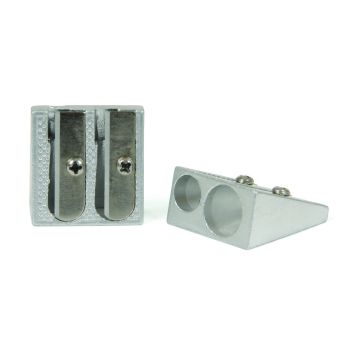Pencil Sharpener Metal Double Hole - Pack of 25