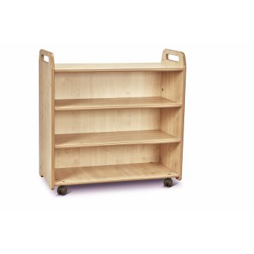 Millhouse Mobile Shelf with Mirror Back