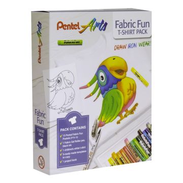 Pentel Fabric Fun T-Shirt Pack Pack of 15