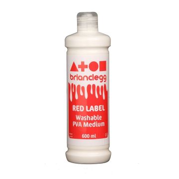 Red Label Washable PVA Medium - 600ml