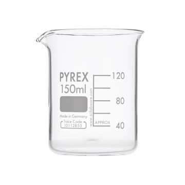 Pyrex Glass Beaker Squat Form - 150ml - Pack of 10