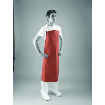 Rubber Apron Red
