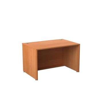 Modular Reception Straight Desk Beech 1200mm