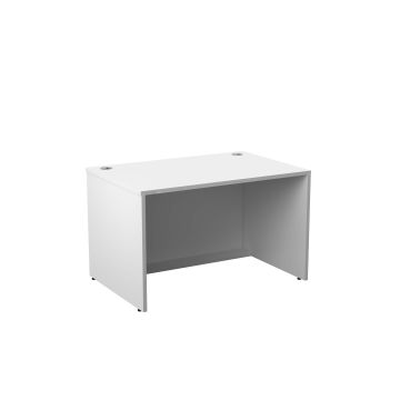 Modular Reception Straight Desk White 1200mm