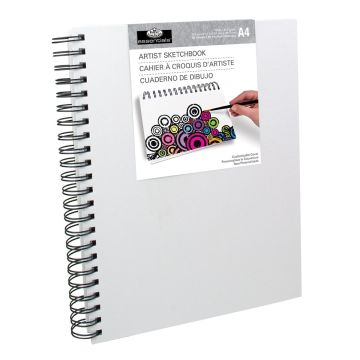 Essentials Canvas Cover Sketch Book - A4