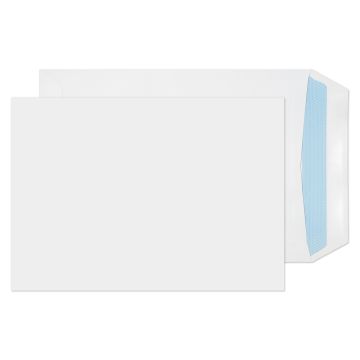 Recycled C5 Pocket Self Seal Non-Window Envelopes 100gsm White - Pack of 500