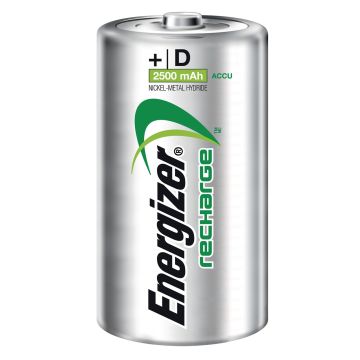 Rechargeable Nickel Hydride Battery - D HR20 - Pack of 2