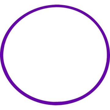 Super Flexi Hula Hoop 92cm - Purple