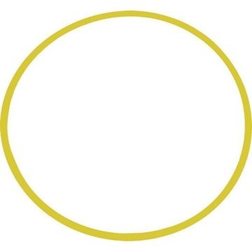 Super Flexi Hula Hoop 92cm - Yellow