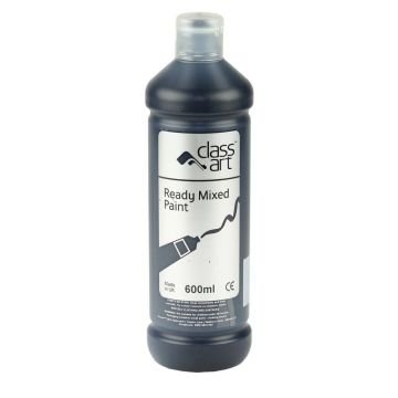 ClassArt Ready Mixed Paint 600ml - Black