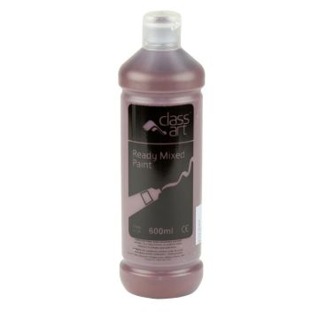 ClassArt Ready Mixed Paint 600ml - Burnt Umber
